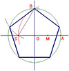 Pentagono inscritto